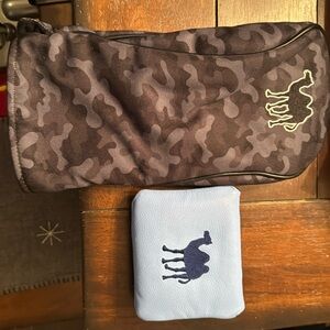 Medinah Driver Head cover and putter cover.